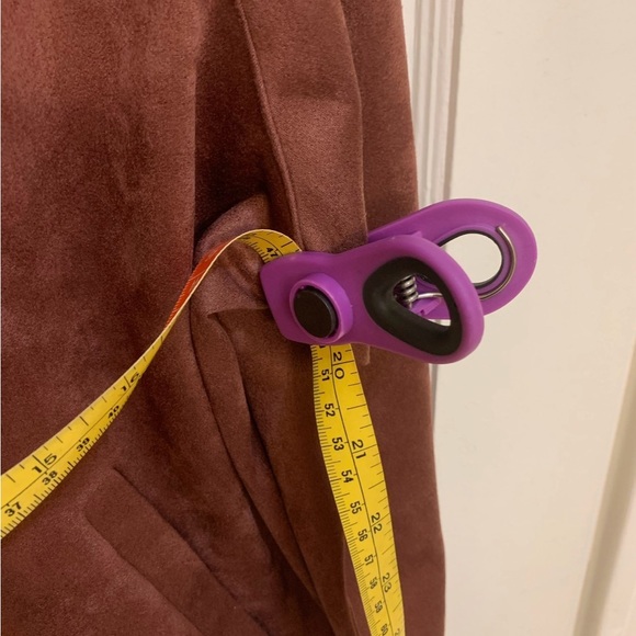 Lauren Conrad Dusty Rose Faux Suede Moto Jacket - 2X - Picture 5 of 5